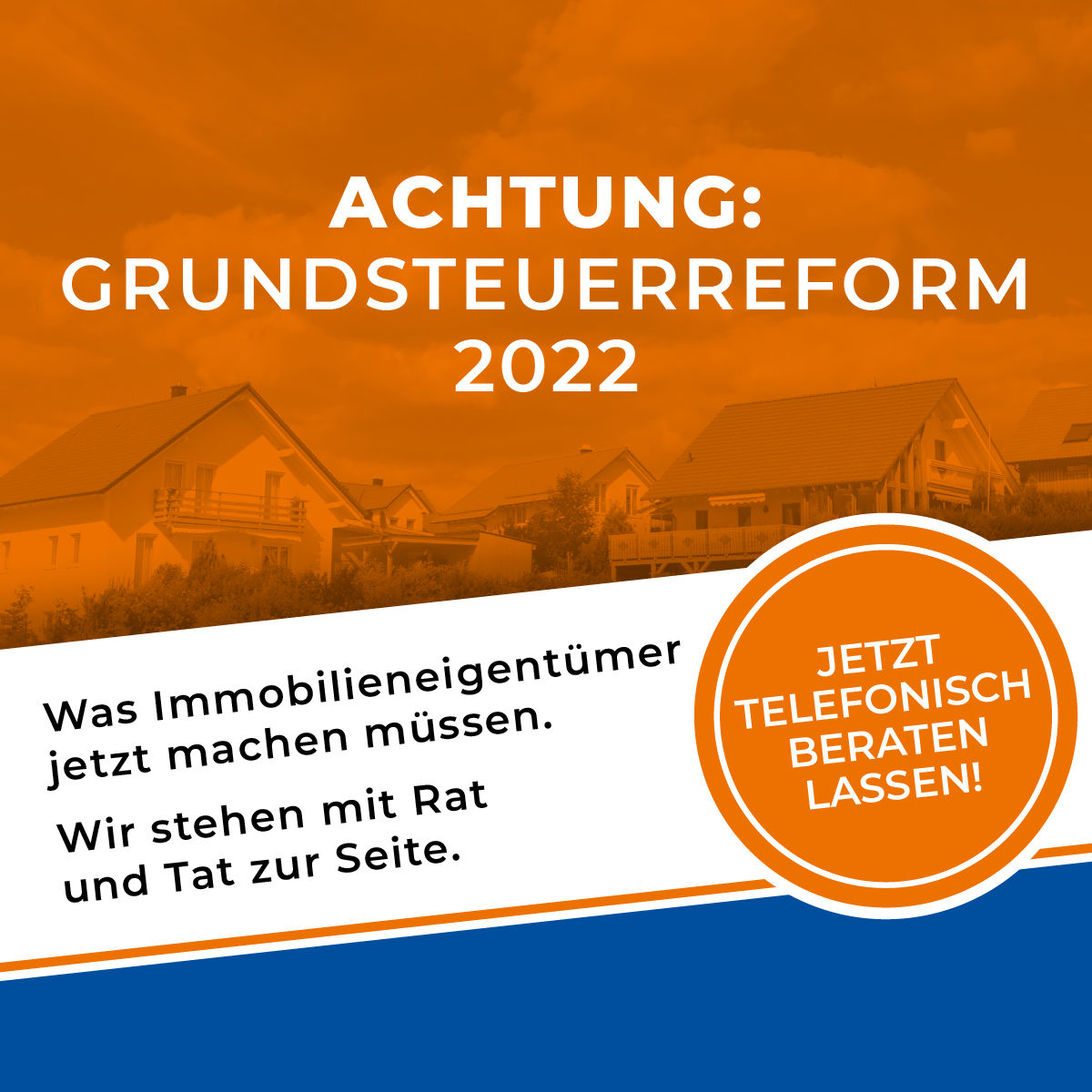 Grundsteuerreform Fristverlängerung bis zum 31. Januar 2023 - Ihr Immobilienmakler in München unterstützt.