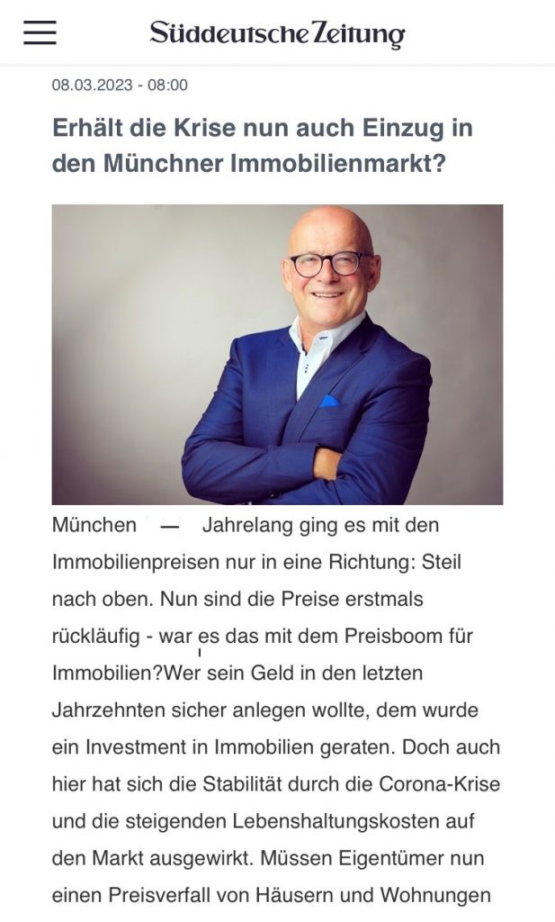 Immobilienmakler München - Matthias Wandl